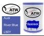 Preview: Audi, River Blue, L50Y: 500ml Lackdose, von ATW Autoteile West.